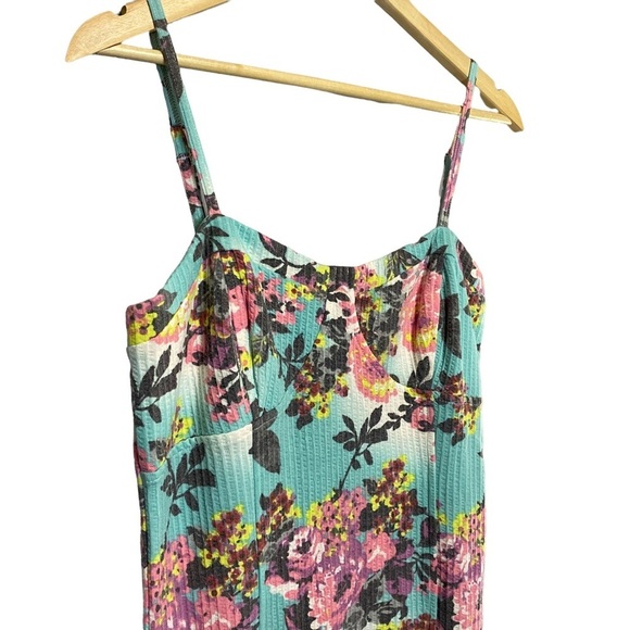 KISMET | Floral Summer Spahgetti Strap Mini Dress NWT Size Large - Picture 7 of 7